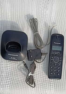 Panasonic KX-TG3411SX Cordless Landline Phone (Black & Red Color) Panasonic KX-TG3411SX Cordless Landline Phone (Black & Red Color)